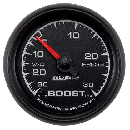 AutoMeter GAUGE; VAC/BOOST; 2 1/16in.; 30INHG-30PSI; MECHANICAL; ES - eliteracefab.com