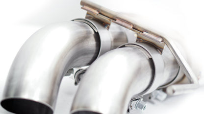 Stainless Works 2010-14 Ford Raptor 3in Exhaust Chambered Mufflers Dump Exit Stainless Works