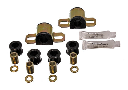 Energy Suspension 90-97 Mazda Miata Black 19mm Front Sway Bar Bushings (includes Sway Bar End Link B - eliteracefab.com