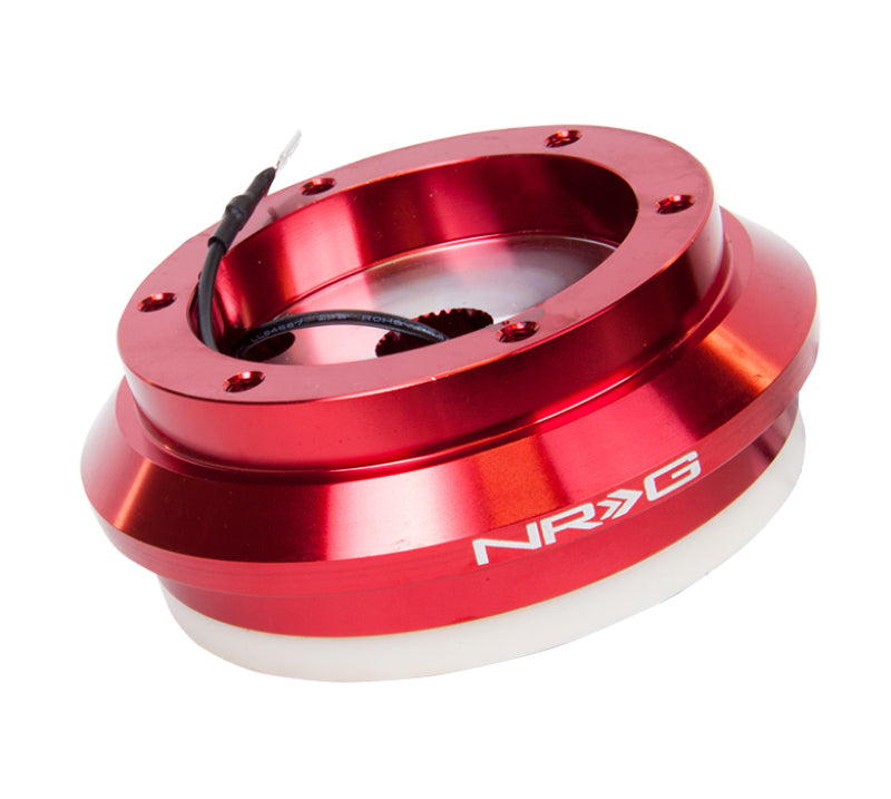 NRG Short Steering Wheel Adaptor Hub Red Honda Civic| Honda S2000 | Honda Prelude - eliteracefab.com