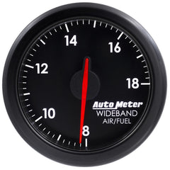 Autometer Airdrive 2-1/6in Wideband Air / Fuel Gauge 10:1-17:1 ARF Range - Black