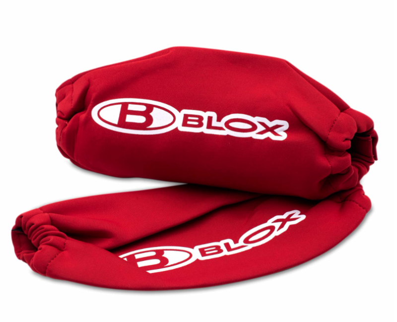 BLOX Racing Neoprene Coilover Covers - Red (Pair) BLOX Racing