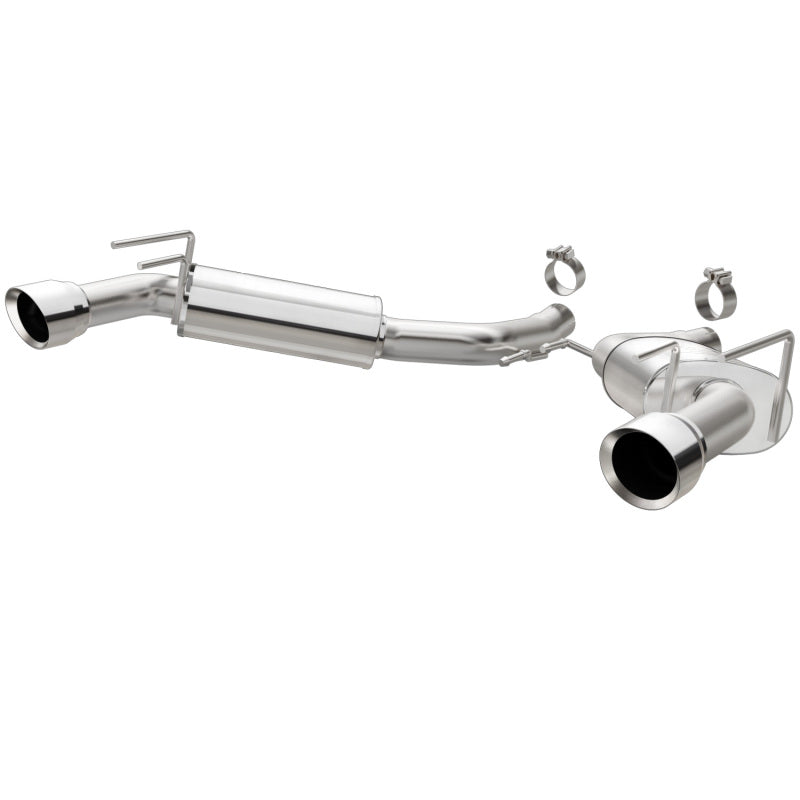 MagnaFlow Street Series Axle Back 14-15 Chevy Camaro 6.2L V8 SS Polished Dual Split Rear Exit Magnaflow