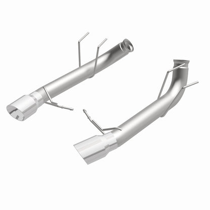 MagnaFlow 13 Ford Mustang Dual Split Rear Exit Stainless Axle-Back Cat Back Exhaust (Competition) Magnaflow
