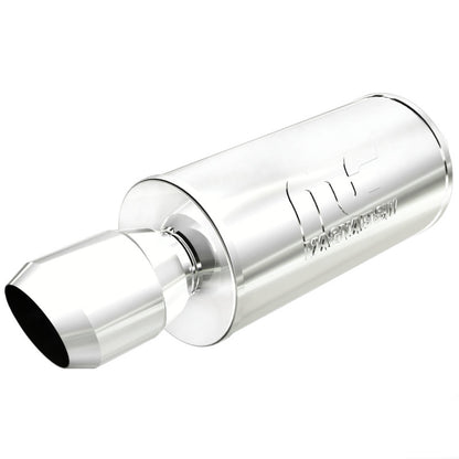 MagnaFlow Muffler W/Tip Mag SS 14X7X7 2.25/4. Magnaflow