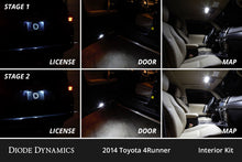Load image into Gallery viewer, Diode Dynamics 10-24 Toyota 4Runner Interior LED Kit Cool White Stage 1