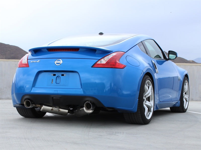 aFe Takeda 2.5inch SS Exhaust Cat-Back 09-13 Nissan 370Z V6 3.7L Polished Tips - eliteracefab.com