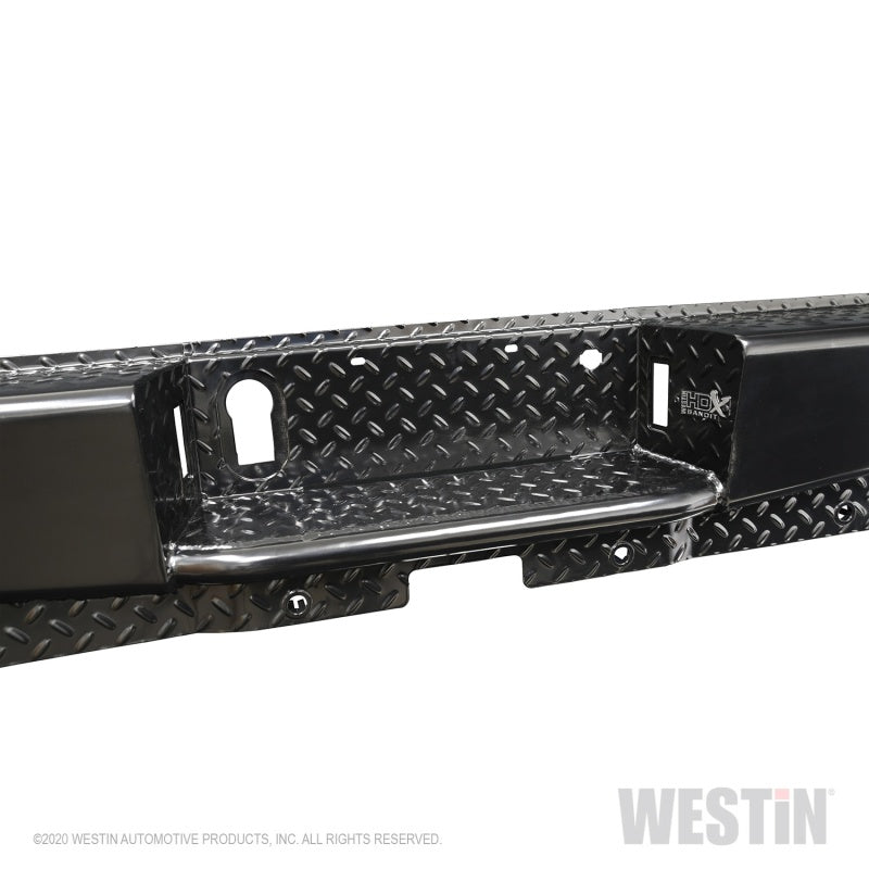 Westin 17-21 Ford F-250/350 HDX Bandit Rear Bumper - Black - eliteracefab.com