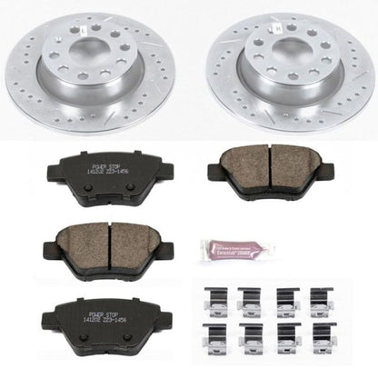 Power Stop 10-12 Audi A3 Rear Z23 Evolution Sport Brake Kit - eliteracefab.com