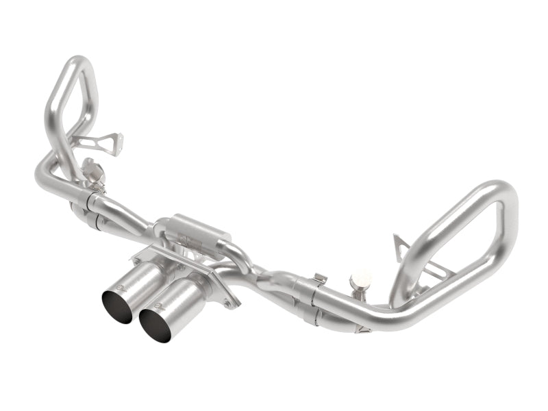 afe 14-16 Porsche 911 GT3 991.1 H6 3.8L MACH Force-Xp 304 SS Cat-Back Exhaust System w/ Brushed Tips aFe