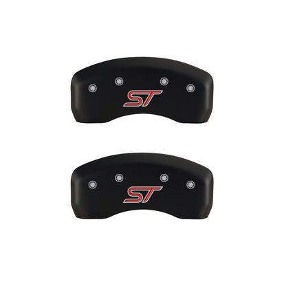 MGP 4 Caliper Covers Engraved Front & Rear ST Red finish silver ch MGP