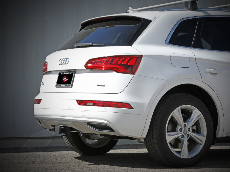 aFe MACH Force-Xp 17-21 Audi Q5 L4-2.0L (T) 3in to 2.5in Stainless Steel Cat-Back Exhaust System aFe