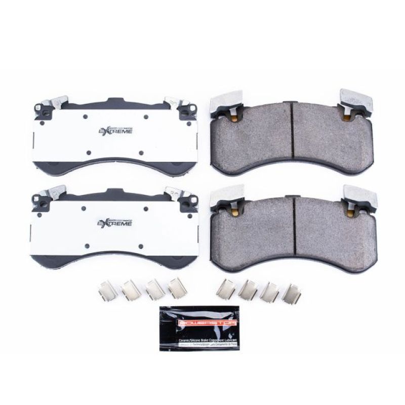 Power Stop 16-18 Audi A7 Quattro Front Z26 Extreme Street Brake Pads w/Hardware PowerStop