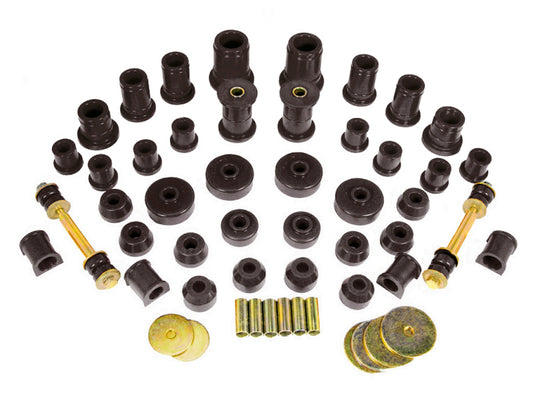 Prothane Total Vehicle Suspension Bushing Kit for 1986–1988 Toyota Pickup 4WD, Black – 18-2003-BL