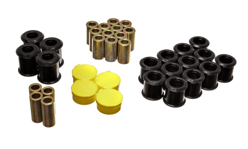 Energy Suspension 89-94 Nissan 240SX (S13) Black Rear Control Arm Bushing Set - eliteracefab.com