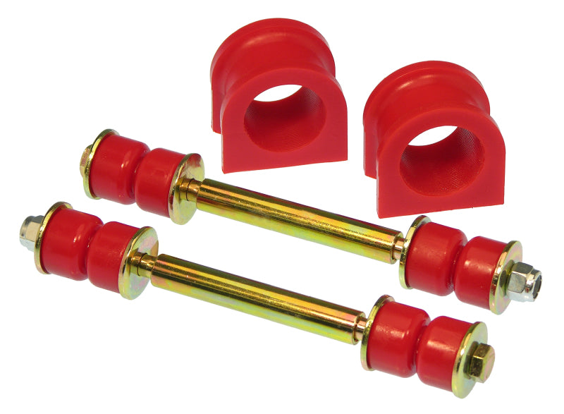 Prothane 07-14 Chevy Silverado Front Sway Bar Bushings - 36mm - Red - eliteracefab.com