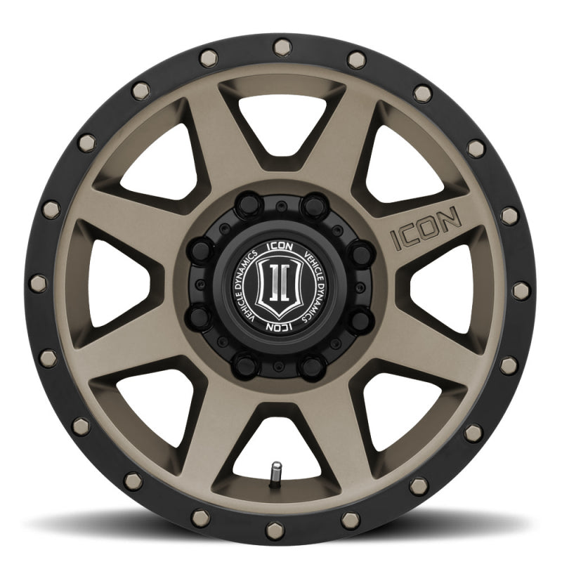 ICON Alloys Rebound HD 18x9 8x180 +12mm 5.5" Backspacing Bronze Wheel - 1818908955BR