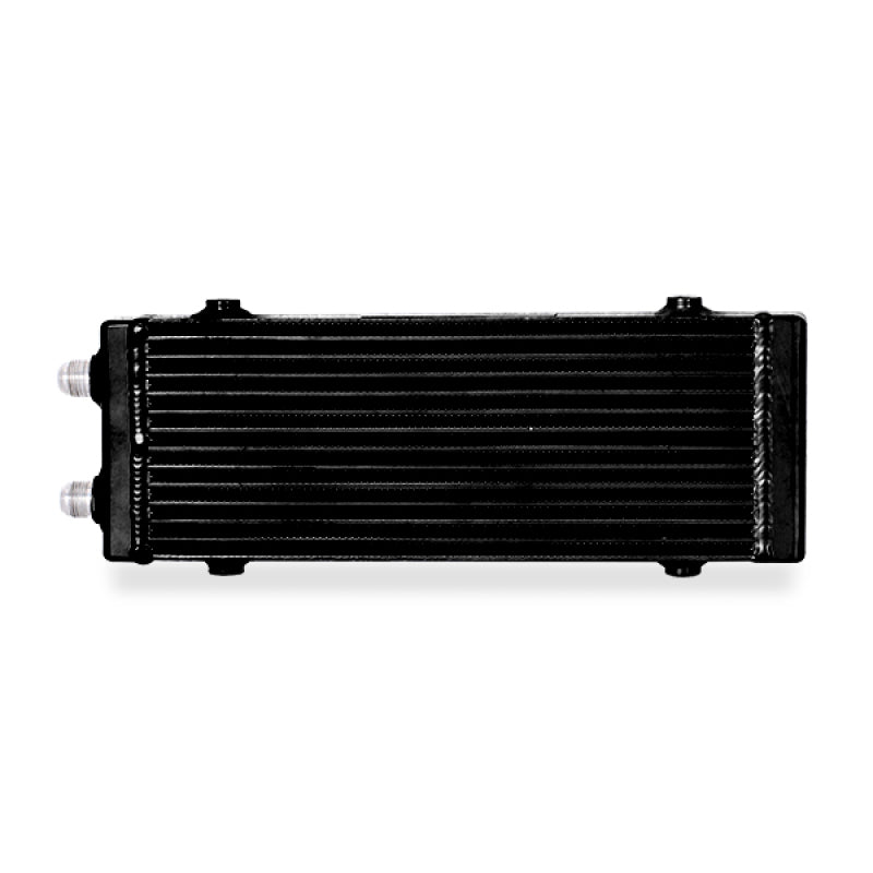 Mishimoto Universal Medium Bar and Plate Dual Pass Black Oil Cooler - eliteracefab.com