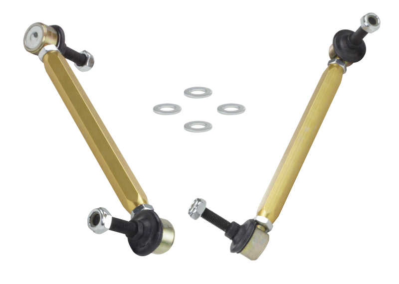 Whiteline 02-06 Mini Cooper S Rear Swaybar link kit-Adjustable ball end links - eliteracefab.com