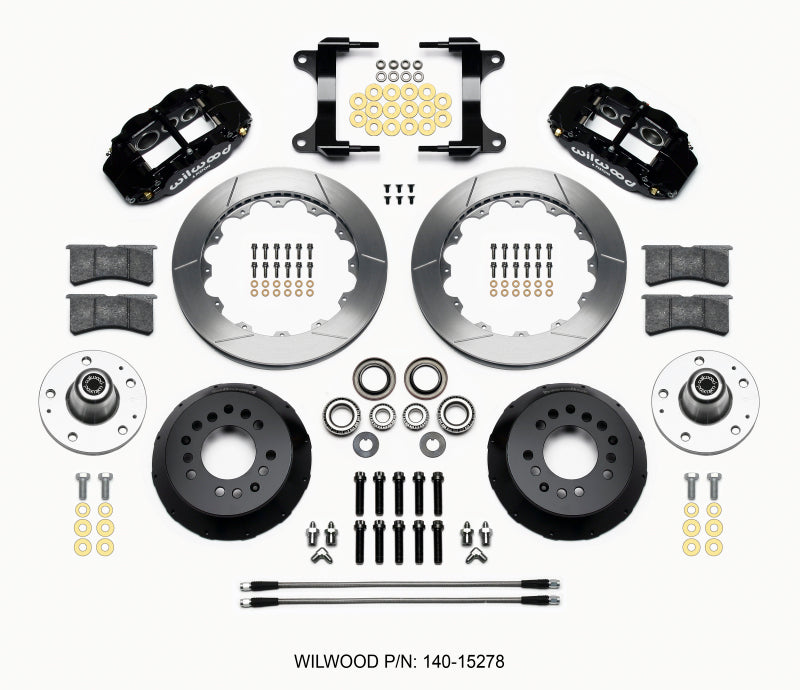 Wilwood Narrow Superlite 6R Front Hub Kit 12.88in 82-92 Camaro//Firebird Wilwood