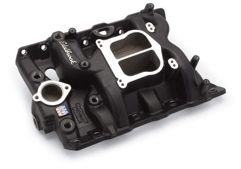 Edelbrock Performer Pontiac Black