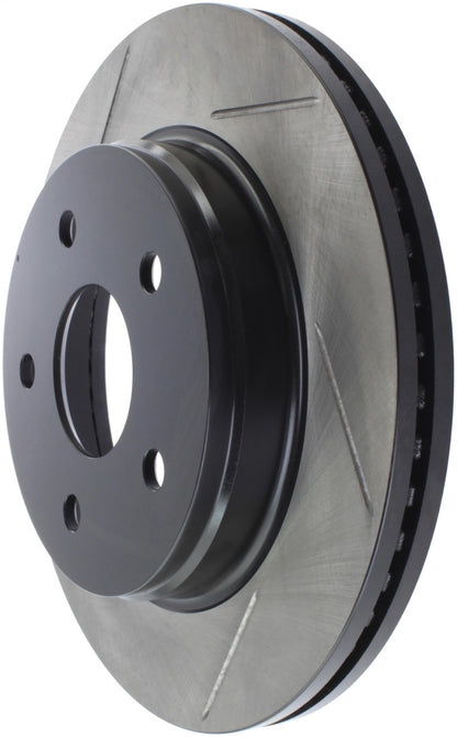StopTech Power Slot 04-09 Dodge Durango / 02-05 Ram 1500 Front Right Slotted Rotor Stoptech