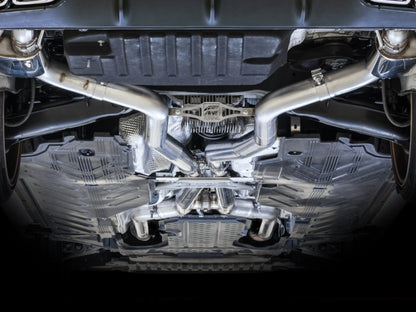 AWE Tuning 2019+ Mercedes-Benz C63 AMG Sedan (W205) SwitchPath Cat-Back Exhaust - No Tips AWE Tuning