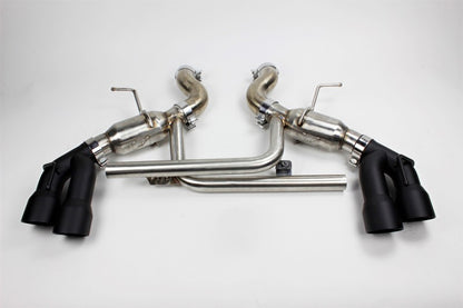 Mishimoto 2016+ Chevrolet Camaro SS Quad-Tip Pro Axle-Back Exhaust w/ Black Tips Mishimoto