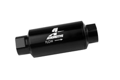 Aeromotive Fuel Filter 40 Micron ORB-10 Black - eliteracefab.com