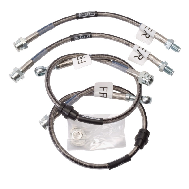 Russell Performance 95-99 Mitsubishi Eclipse 2WD & All Wheel Drive Brake Line Kit - eliteracefab.com