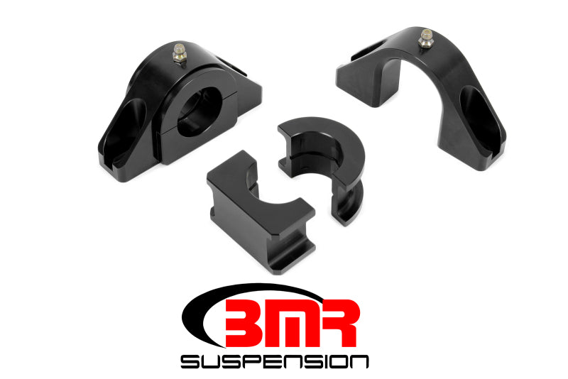 BMR Universal 1.375in Billet Aluminum Sway Bar Mount Mount (Delrin) - Black - eliteracefab.com