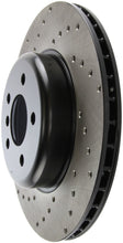 Load image into Gallery viewer, StopTech 11-13 BMW 550i Rear Right Drilled Sport Brake Rotor - eliteracefab.com