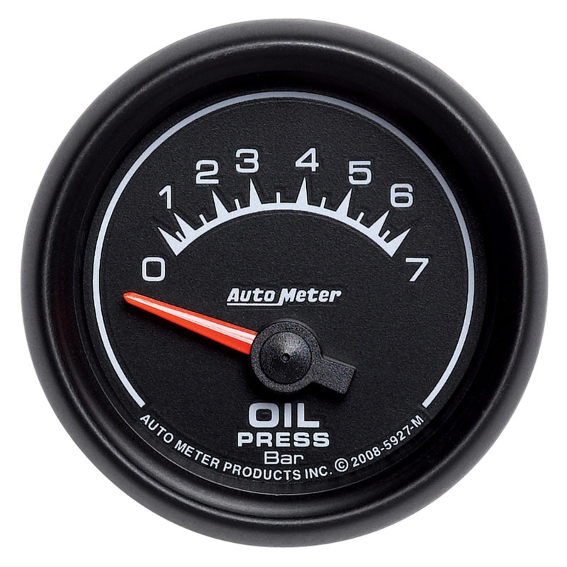 Autometer ES 52.4mm 0-7 Bar Oil Pressure SSE Gauge 5927-M