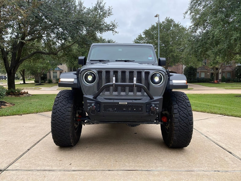 Oracle Jeep JL/Gladiator JT Oculus Switchback Bi-LED Projector Headlights - Amber/White Switchback - eliteracefab.com