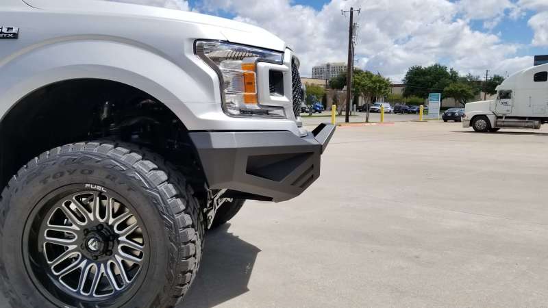 Road Armor 18-20 Ford F150 SPARTAN Front Bumper - Tex Blk - eliteracefab.com