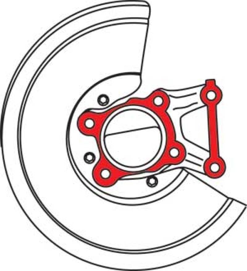 SPC Performance 1.0 deg. Ford Camber Shim