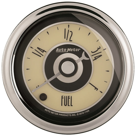 AutoMeter Gauge Fuel Level 2-1/16in. Programmable Cruiser Ad 1108