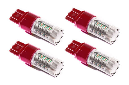 Diode Dynamics 7443 LED Bulb XP80 LED - Red Set of 4 Diode Dynamics