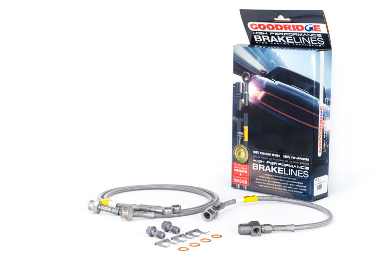 Goodridge 88-96 Chevy C10/92-96 Suburban/95-96 Tahoe / 88-96 GMC Pickup/95-96 Yukon SS Brake Lines - eliteracefab.com