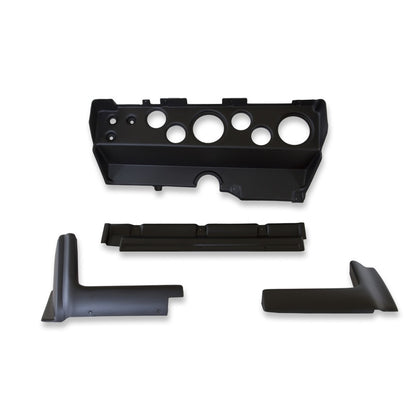 Autometer Designer Black 70-74 E-Body/Cuda/Challenger Dash Kit 6pc Tach/ MPH/ Fuel/ Oil/ WTMP/ Volt 7029-DB