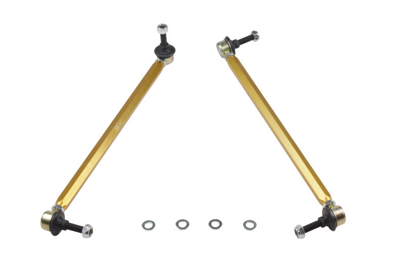 Whiteline 10+ Chevy Camaro FR Coupe Front Sway Bar - Link Assy H/D Adj Steel Ball (380mm C to C) - eliteracefab.com