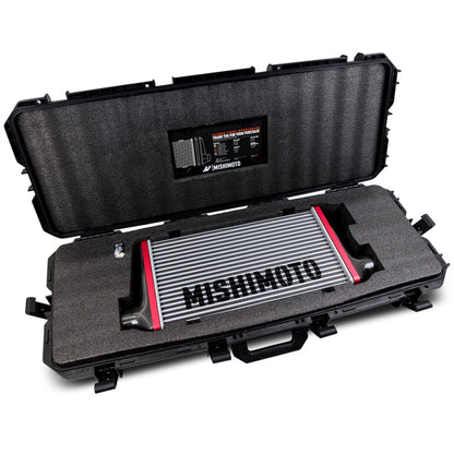 Mishimoto Universal Carbon Fiber Intercooler - Matte Tanks - 450mm Gold Core - C-Flow - G V-Band