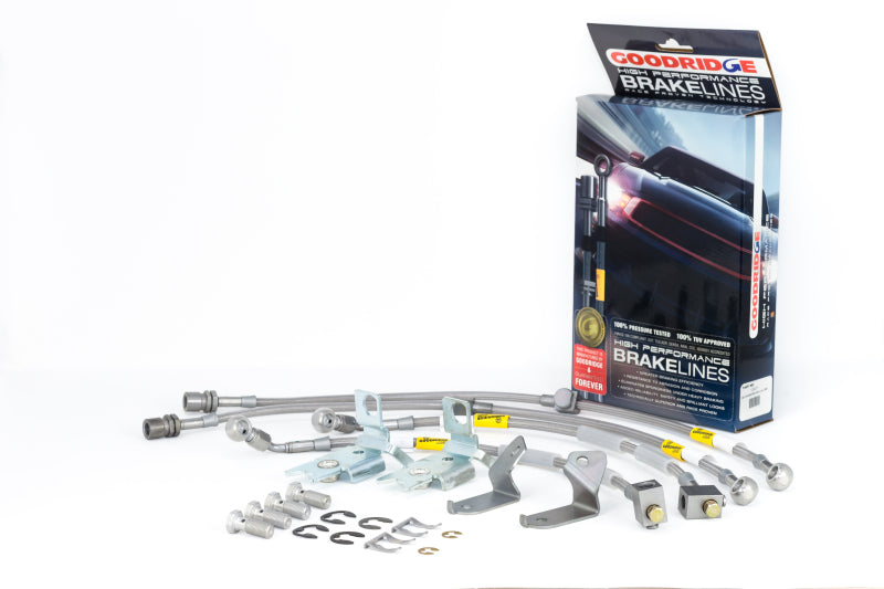 Goodridge 08-11 Dodge Challenger / 06-11 Charger / 06-08 Magnum SRT8 Brake Lines - eliteracefab.com