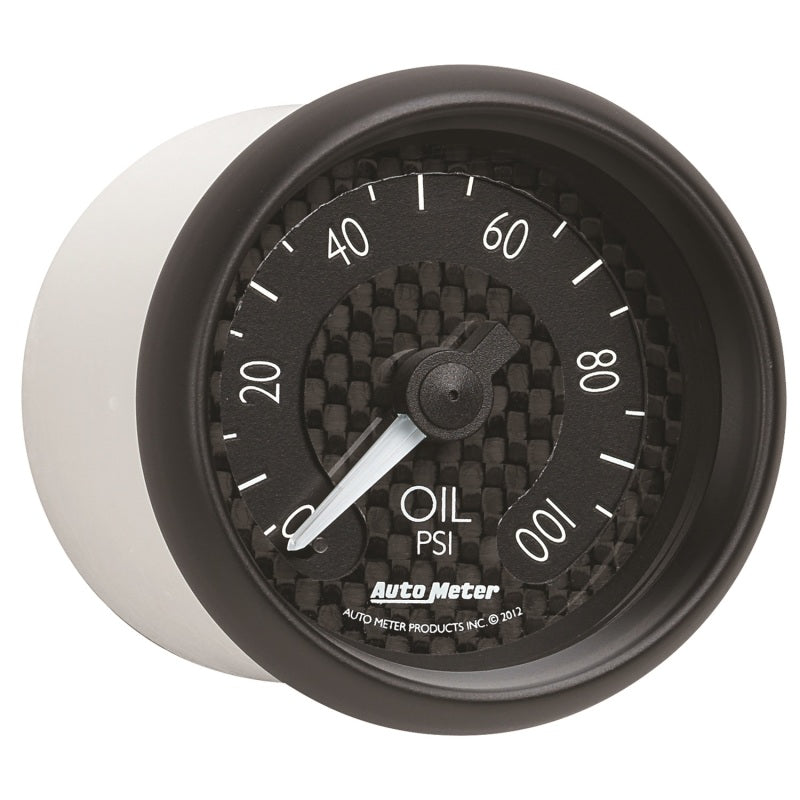 Autometer GT Series 52mm Mechanical 0-100 psi Oil Pressure Gauge 8021