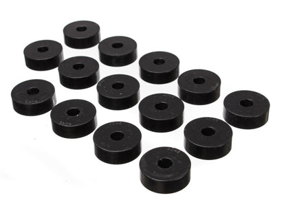 Energy Suspension 55-73 Jeep CJ5/CJ7/CJ8 Scrambler Black Body (Cab) Mount Set - eliteracefab.com