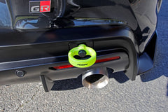 Perrin 2020 Toyota Supra Tow Hook Kit (Rear) - Neon Yellow - eliteracefab.com