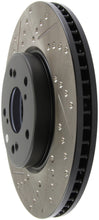 Load image into Gallery viewer, StopTech Slotted &amp; Drilled Sport Brake Rotor Front Right 13 Honda Accord Sport - eliteracefab.com