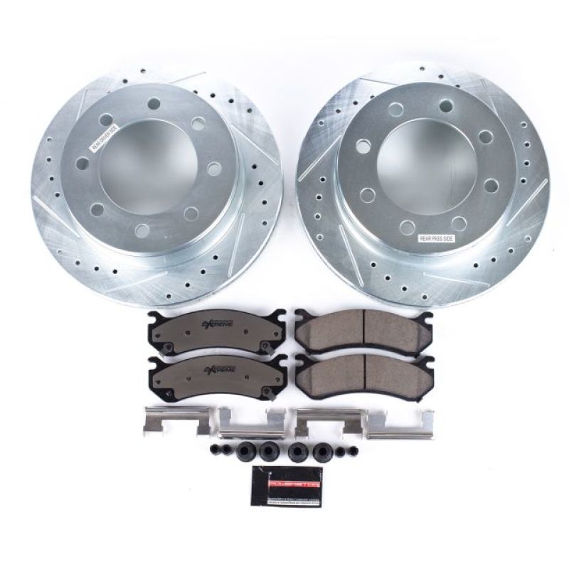 Power Stop 02-06 Chevrolet Avalanche 2500 Rear Z36 Truck & Tow Brake Kit - eliteracefab.com