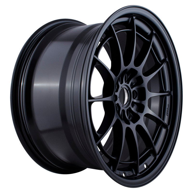 Enkei NT03+M 18x9.5 5x114.3 40mm Offset 72.6mm Bore Black Wheel G35/350Z *MOQ 40 Wheels* - eliteracefab.com