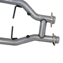 Load image into Gallery viewer, BBK 96-04 Mustang 4.6 GT / Cobra Short Mid H Pipe w Catalytic Converters 2-1/2 For Long Tube Headers - eliteracefab.com